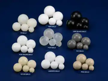 Engineering Plastic Balls — OEM components, HEMSUN ENGG. INDUSTRIES Ahmedabad
