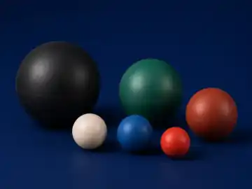 NBR Ball — OEM PTFE component, HEMSUN ENGG. INDUSTRIES Ahmedabad