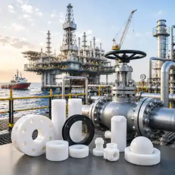 Oil & Gas PTFE — OEM PTFE component, HEMSUN ENGG. INDUSTRIES Ahmedabad